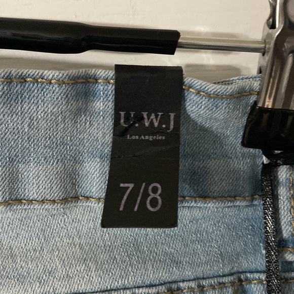 NWT! Distressed Stretch Skinny Jeans, Sz. 7/8 Women’s - Picture 6 of 8